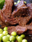 Rehmedaillons im Filoteig