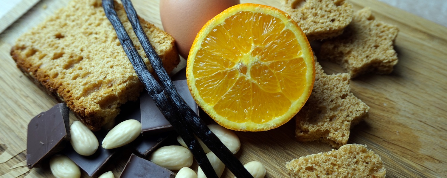 Orangen-Honig-Mandel-Parfait - Der Foodblog - Kochs Rezepte